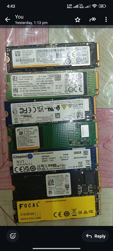 nvme 512gb branded 1