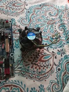 intel 1st gen motherboard with core i5 1st gen and stock fan