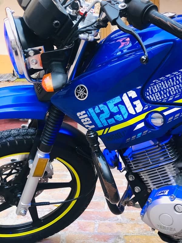 Yamaha YBR G 125cc Blu Beauty 9