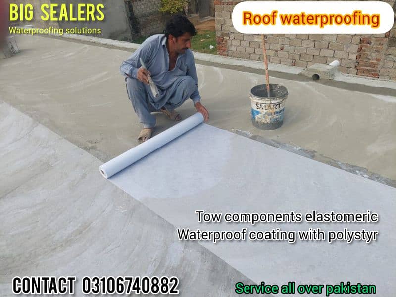 Roof leakage treatment 2