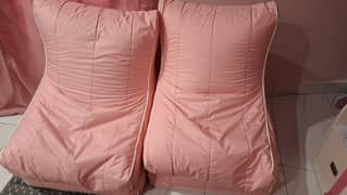 Freshly made bean bags cum bed