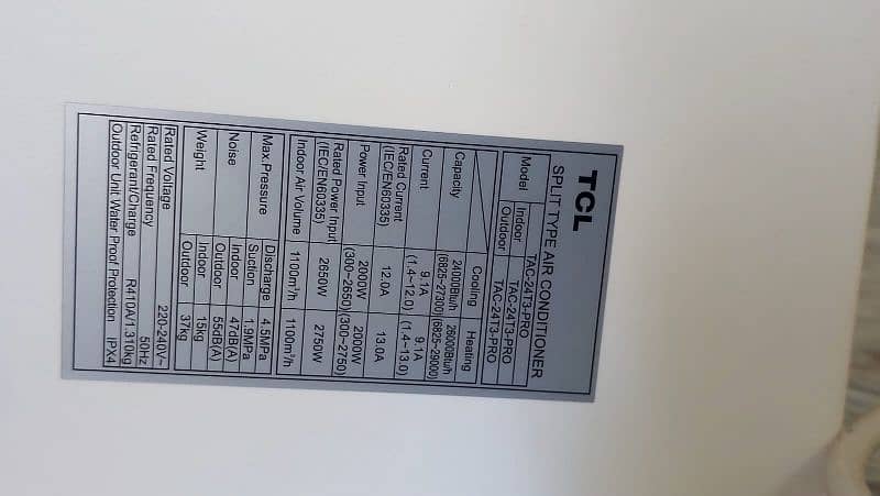 Tcl Split AC 5