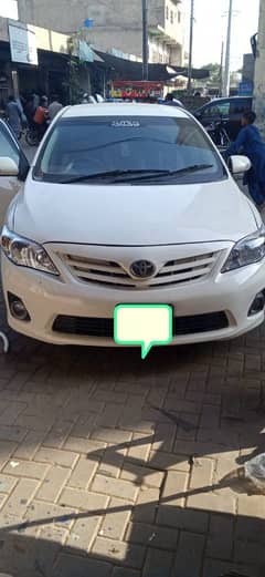 Toyota Corolla XLI 2011/2012  Never been into any accident