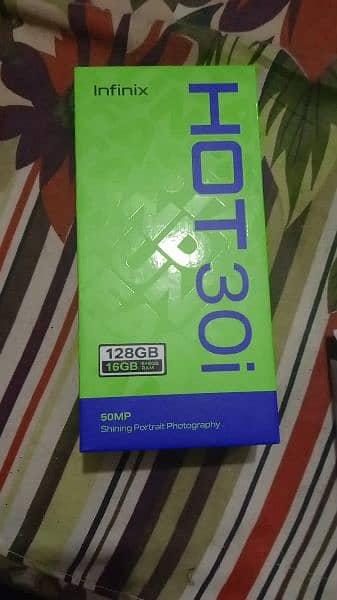 infinix hot 30i 16/128 gb in warranty 0