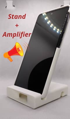 Slim Mobile Stand with Passive Sound Amplifier for iPhone & Android Ph 0