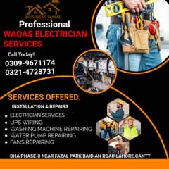 Electrician Services/UPS repair/Pump repair maintainance services