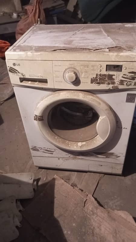 LG Washing machine auto Dubai sy ayi h Urgent Sale 1