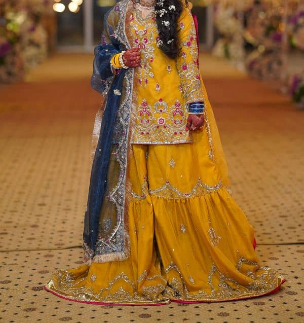 Mehndi and Walima dresses 2