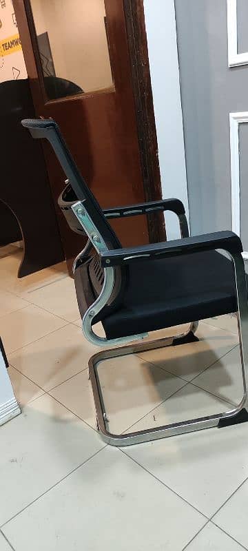 high quality visitor chair steel material 3