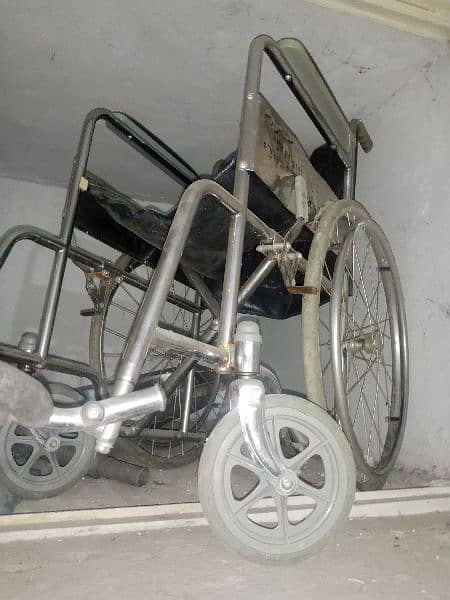 manual folding wheel chair chrome steel frame pkr 12000 11