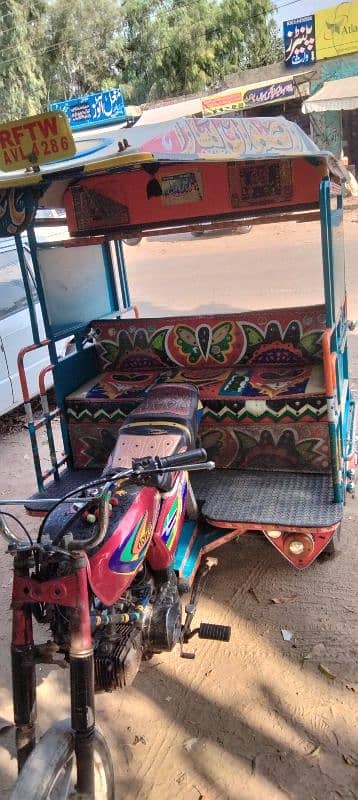 chingchi rickshaw used in good condition for sale 1