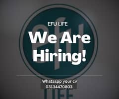 WE ARE HIRING