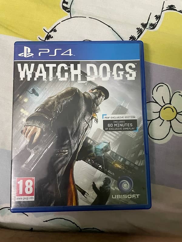 WATCH DOGS 1 PS4 version 1