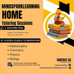 Qualified Home Tutors Available