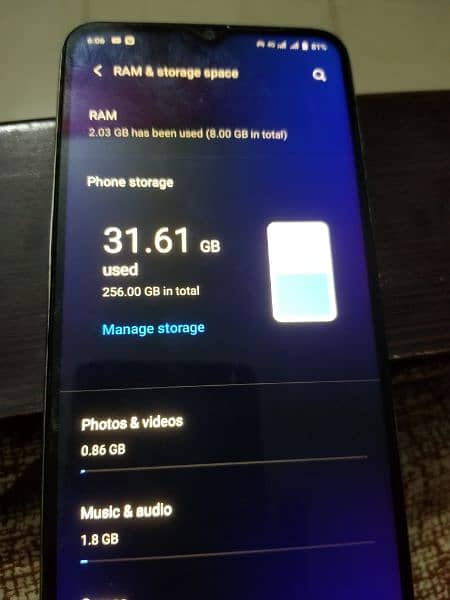 vivo y16 8/256 arjent sale 6