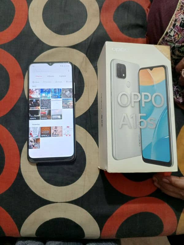 Oppo A15s good condition 3