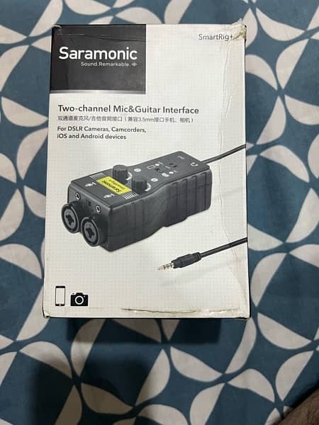 Saramonic SmartRig+ Audio Interface 0