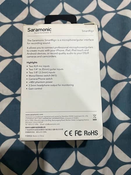 Saramonic SmartRig+ Audio Interface 1