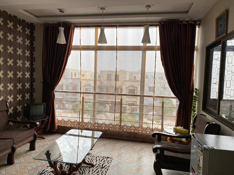 1 BED FURNISHED 625 sqft AA Block Bahria Town Lahore Available for Rent 4