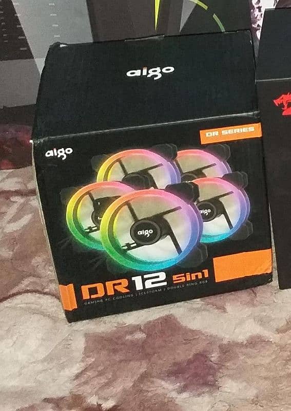 Aigo DR12    7 RGB Pc cooling fans 4