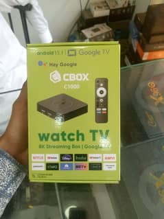 CBOX ANDROID TV BOX ORIGINAL 2GB / 16GB SHOW 8GB / 128GB voice remote