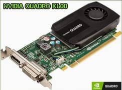 Nvidia Quadro k600 1 gb