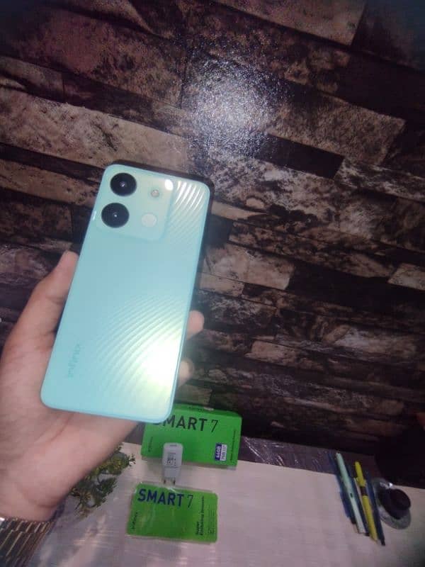 infinix smat 7 Box and Charger 10/10 mobile 18