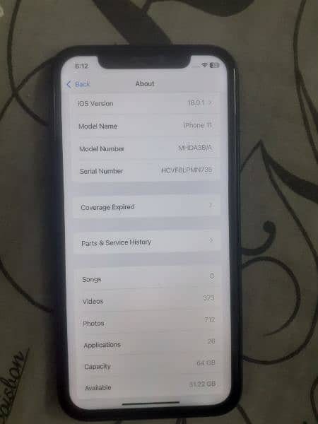 Iphone 11 for sale in 10/9 condition 4