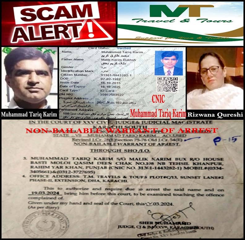 MT Travel & Tours is Scam/Fraud 0