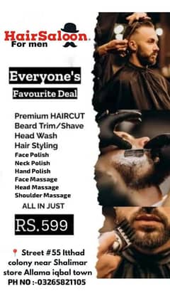 saloon service at your doorstep and shop