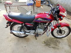 Honda 125 delux disck break 5 gair 2018 modal sanghar number