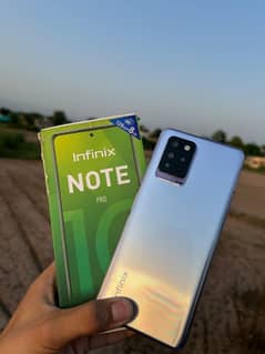 Infinix note 10 pro 128 gb 10/10 for sale in reasonable price