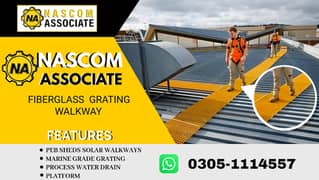 FRP WALKWAYS / FRP GRATINGS /  Walkways / Fiberglass products