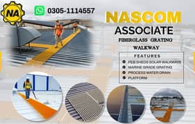 FRP WALKWAYS \ FRP GRATINGS \ Walkways \ Fiberglass products