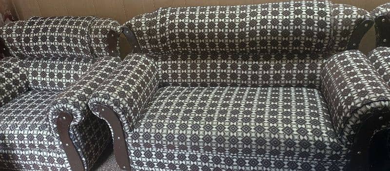 5 seater full sofa set 2