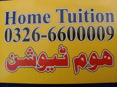 Highly experienced home tutors [03266600009] offers home tuitions.