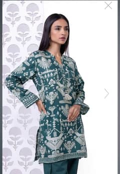 Kurti green Kurti khaddi hit article branded Kurti