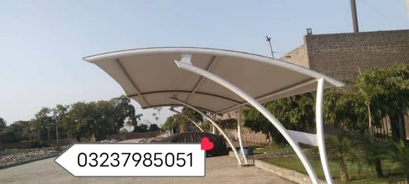 Car Parking Tensile shed,stair,grill,Canopy Installation In rawalpindi 1