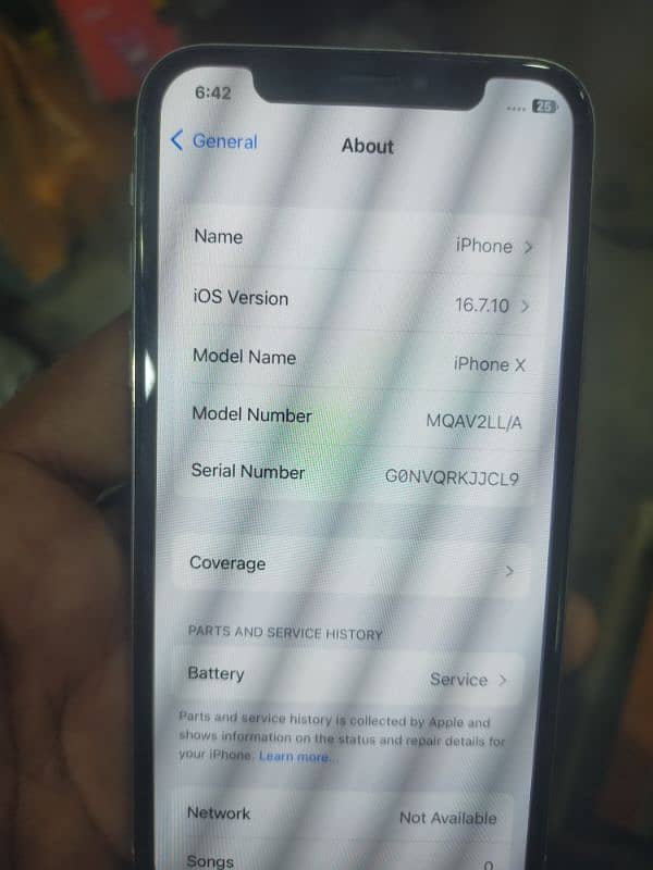 iphone x 256gb PTA Approved 4