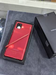 Samsung Note 10Lite 128GB With Box Official PTA 0