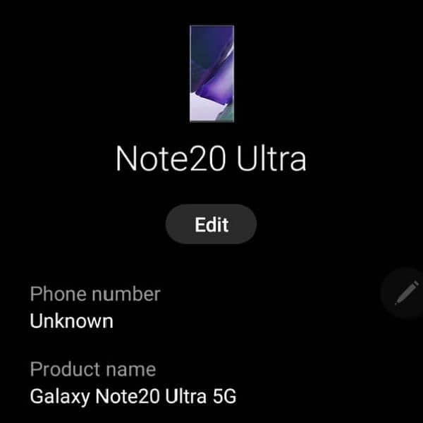 Samsung note 20 ultra 0