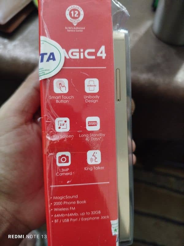 itel magic 4 keypad but in touch 1