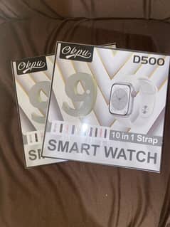 D500 10 straps smart watch with Rolex chain strap