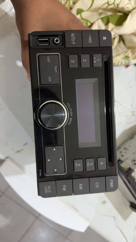 toyota original mp3 player 3