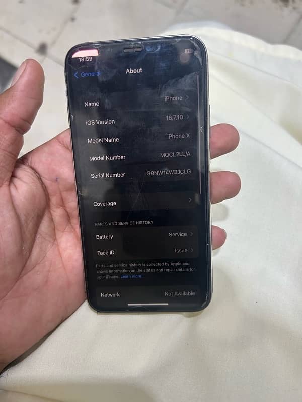 iPhone X non pta 64 gb factory unlock 6