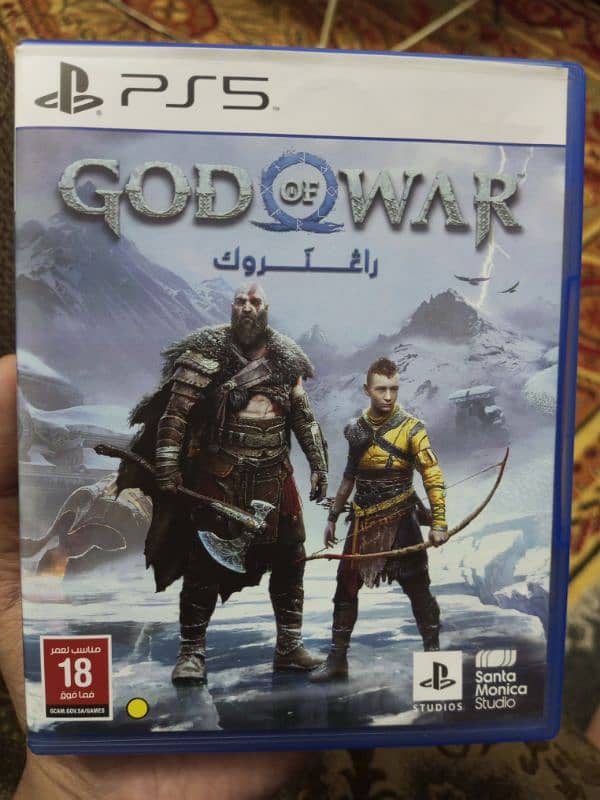 God Of War Ragnarök PS5 Disc 2