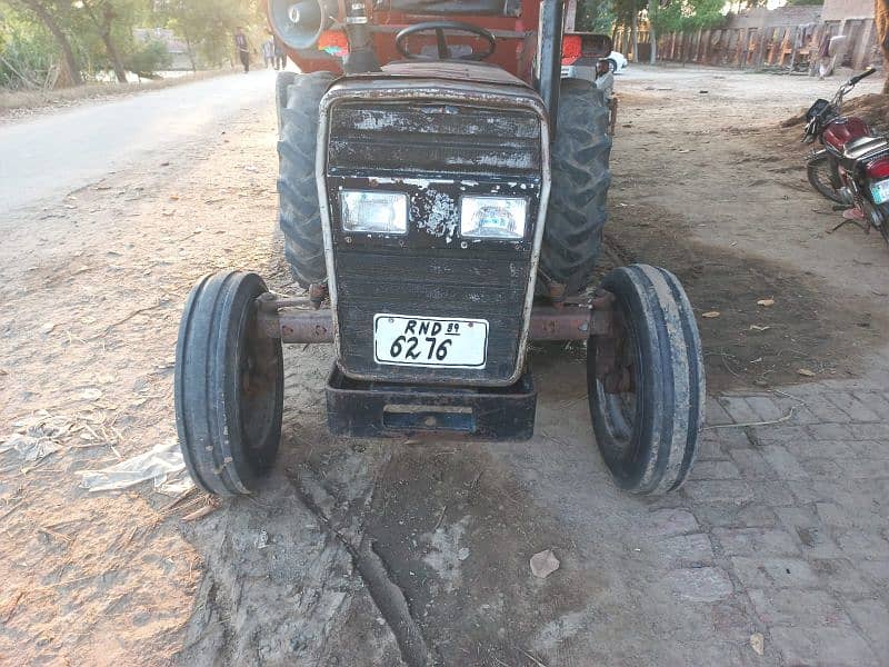 mf240 tractor and water tank 3