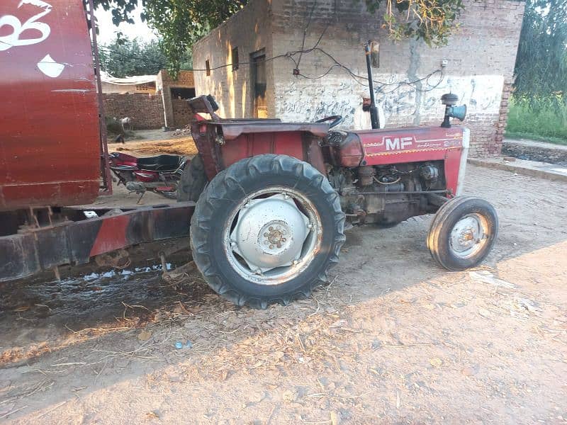 mf240 tractor and water tank 6