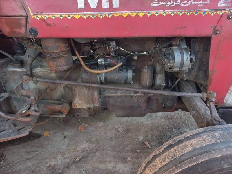 mf240 tractor and water tank 7