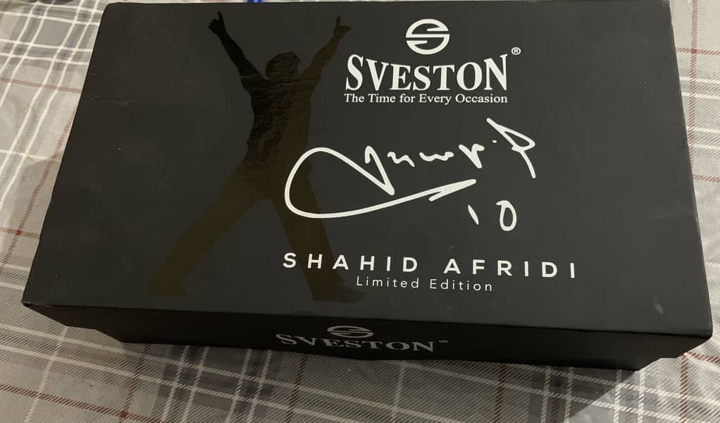 Seveston watch Shahid Afridi Limited Edition 2